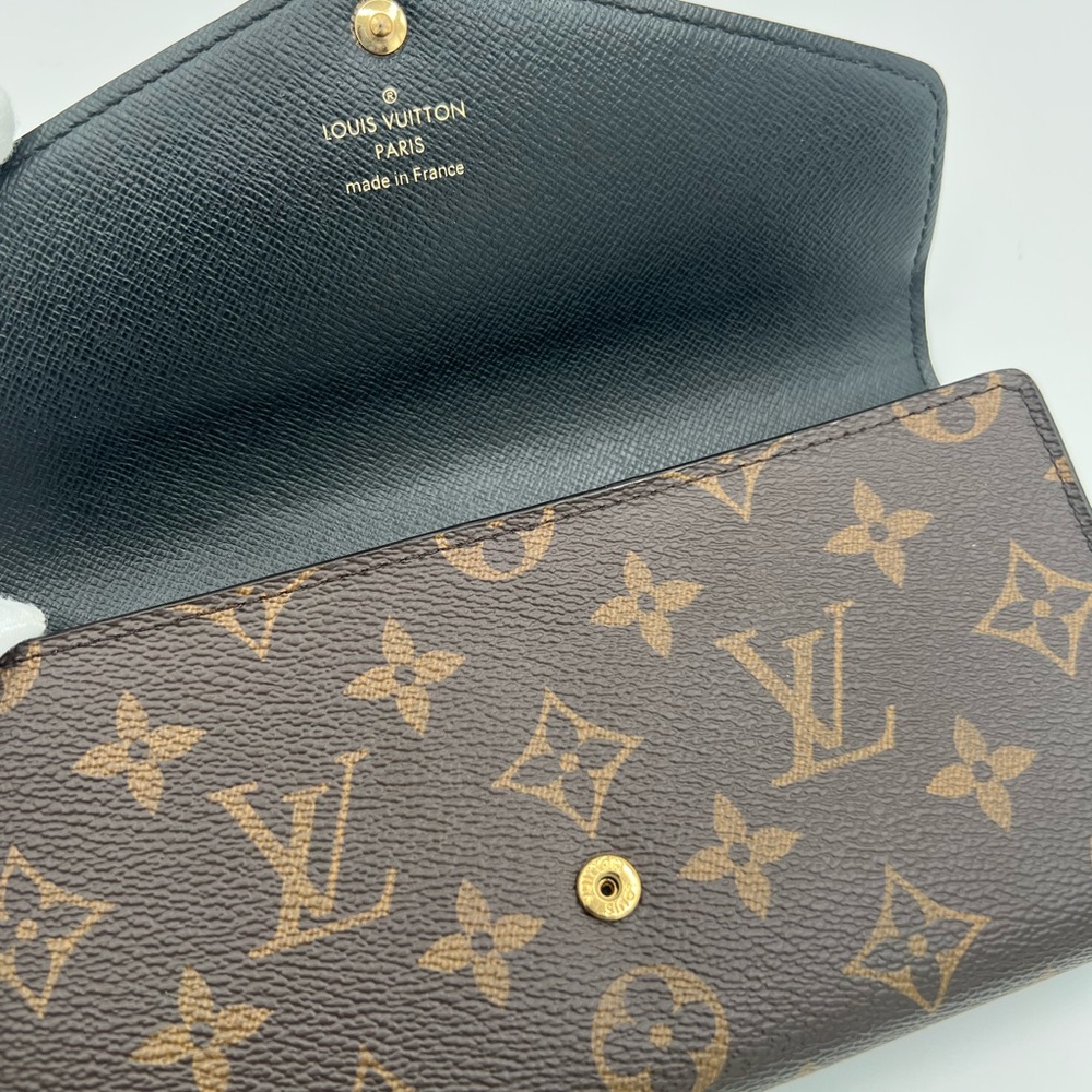 Louis Vuitton Monogram Reverse Long  Portefeuille Sarah wallet in box ❤️ - Picture 8 of 11